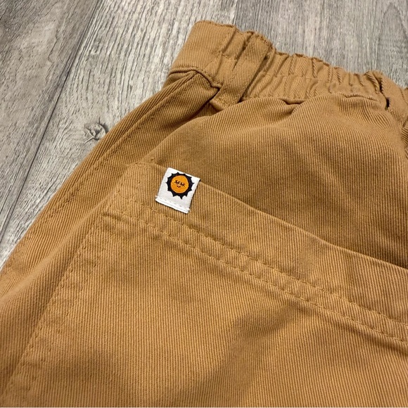 Big Bud Press Tan Work Pants Cotton Twill Straight Leg High Waisted Utility XXS - Picture 11 of 12